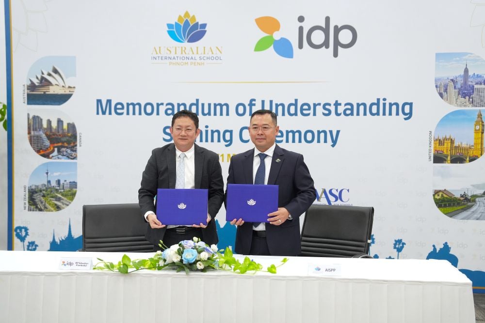 AISPP?IDP Partnership Expands Cambodia's Global Education Opportunities